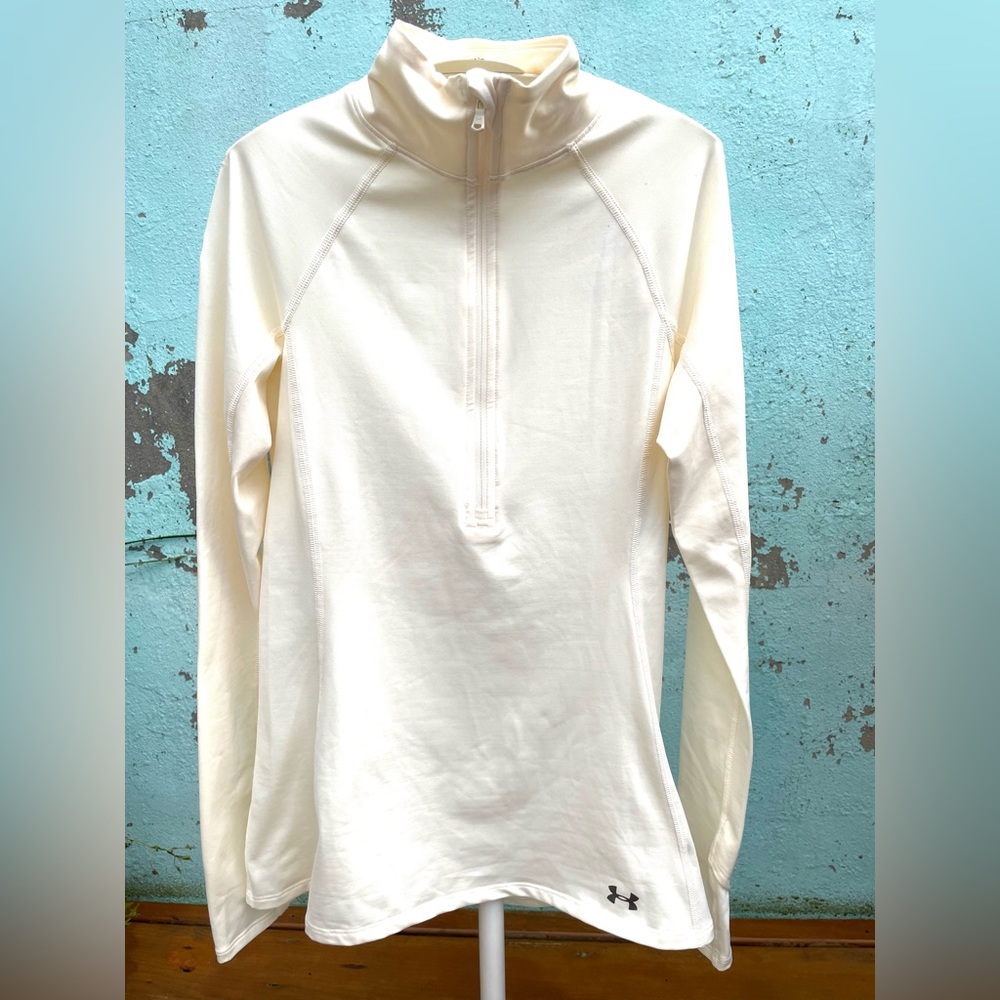 NWT Under Armour Performance 1/2 Zip Coldgear Fitted Top